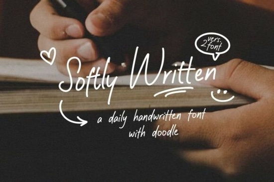 Softly Written Font